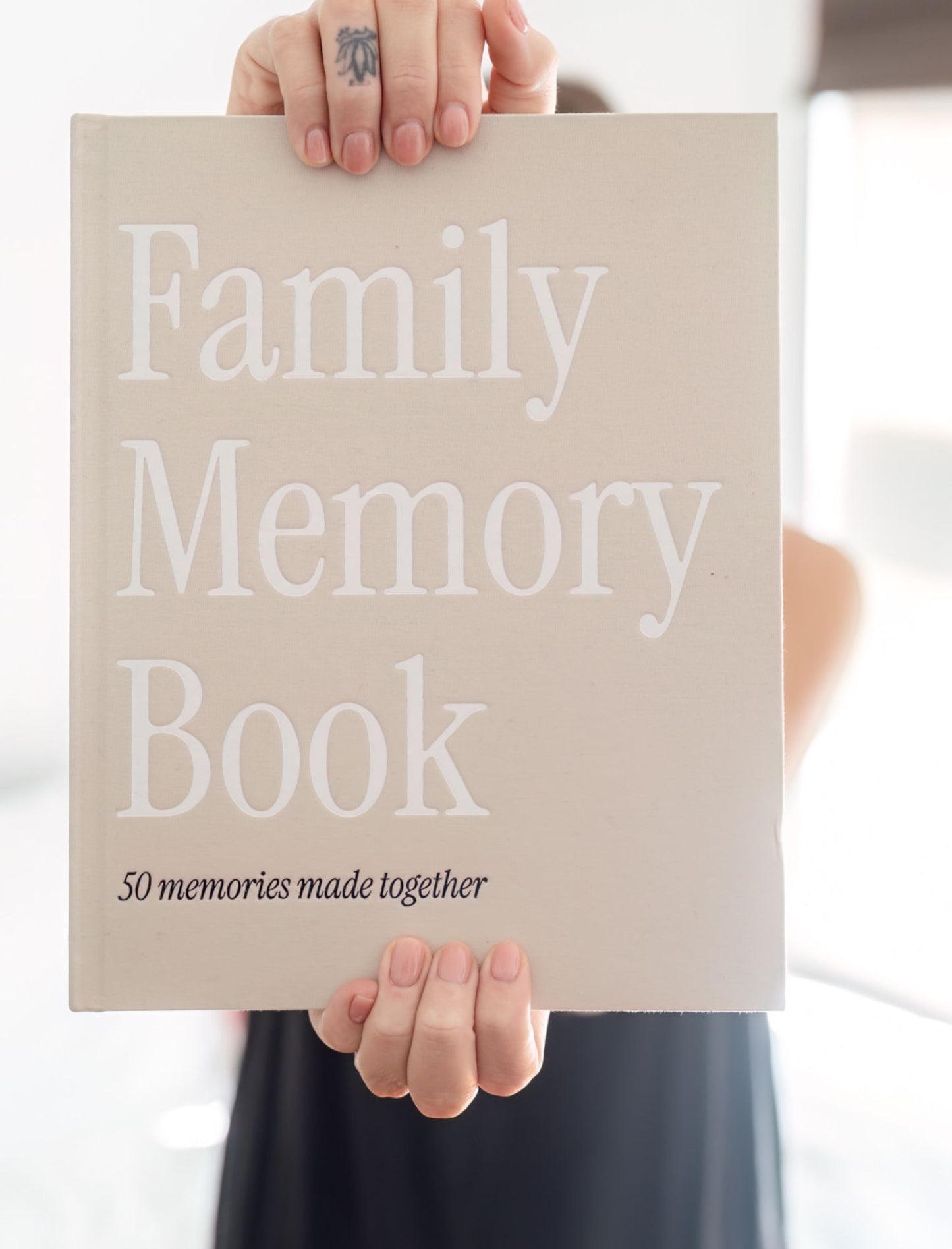 Family Memory Book - 50 Memories Made Together