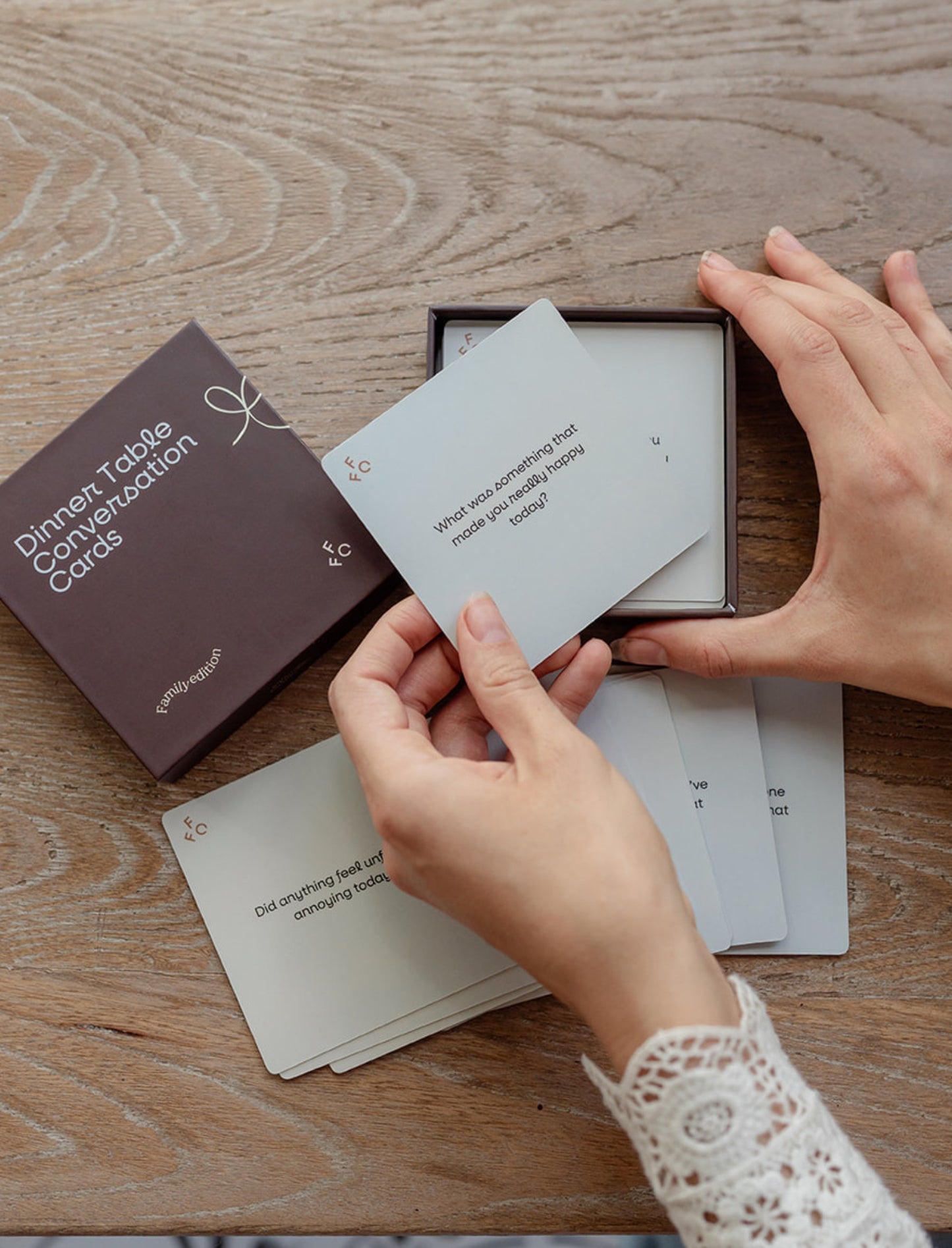 Dinner Table Conversation Cards