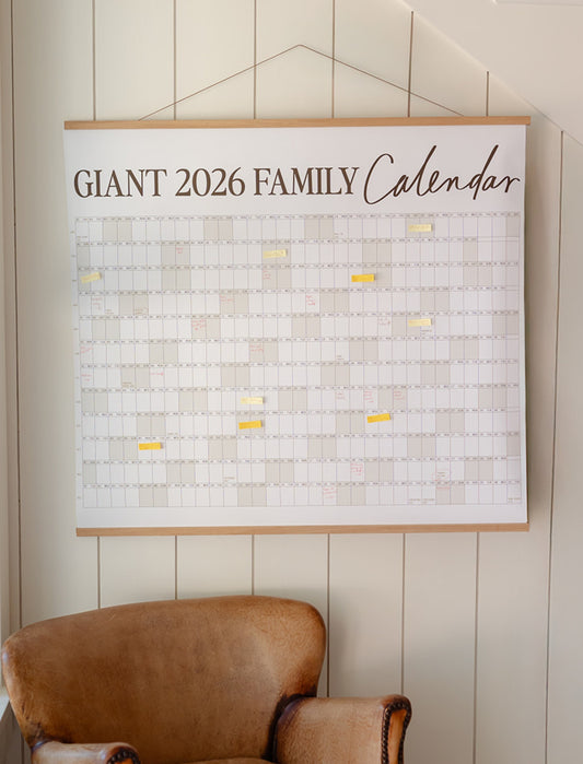 2026 Giant Family Calendar